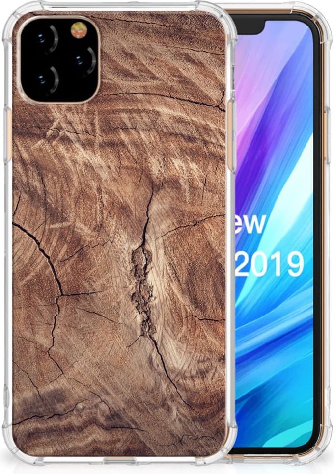 Apple iPhone 11 Pro Max Stevig Telefoonhoesje Tree Trunk