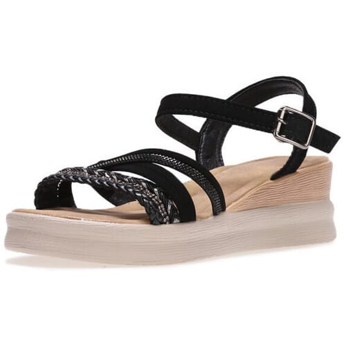 Sandalen met sleehak La Modeuse 75447_P178457