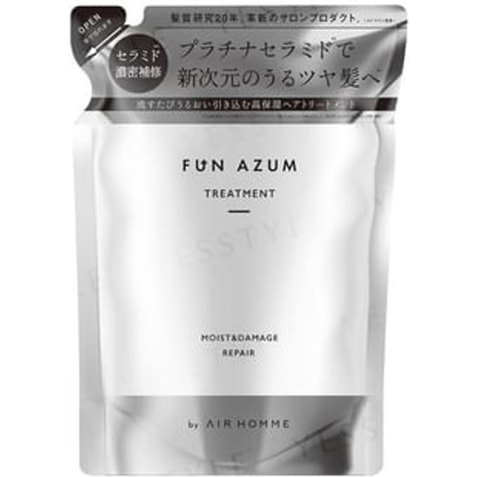 JPS LABO - Fun Azum Moist & Damage Repair Hair Treatment 380ml Refill