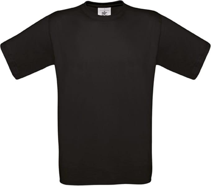 B&C Exact 150 Kids CG149 - Black - 7/8 Y (7/8 ans)