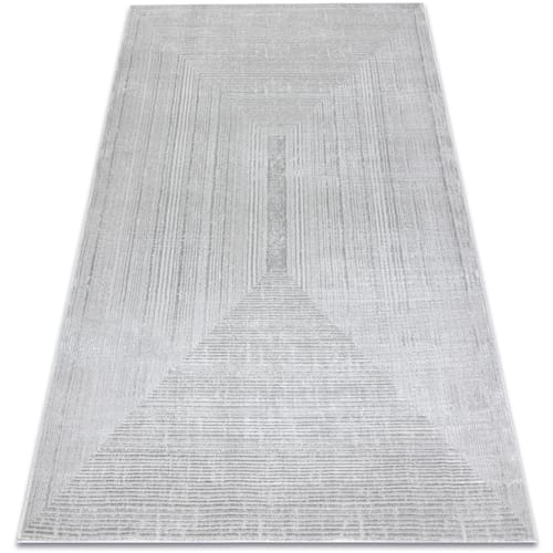 Kleden Rugsx Tapijt BALANCE 8788 grijs - Geometrisch, structure 80x150 cm