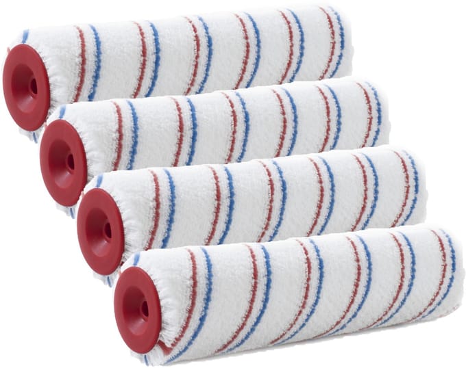 Sorex Verfroller - 4x - Anti-Spat - 6,6 x 18 cm - Pluisvrij - Microvezel