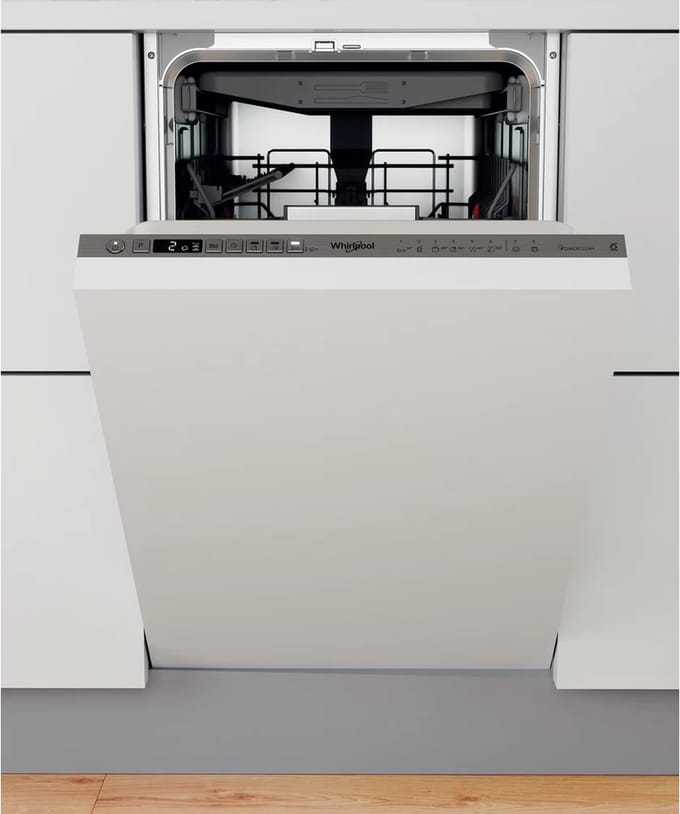 Whirlpool WSIO 3O34 PFE X Volledig ingebouwd vaatwasser 45 cm 10 couverts D