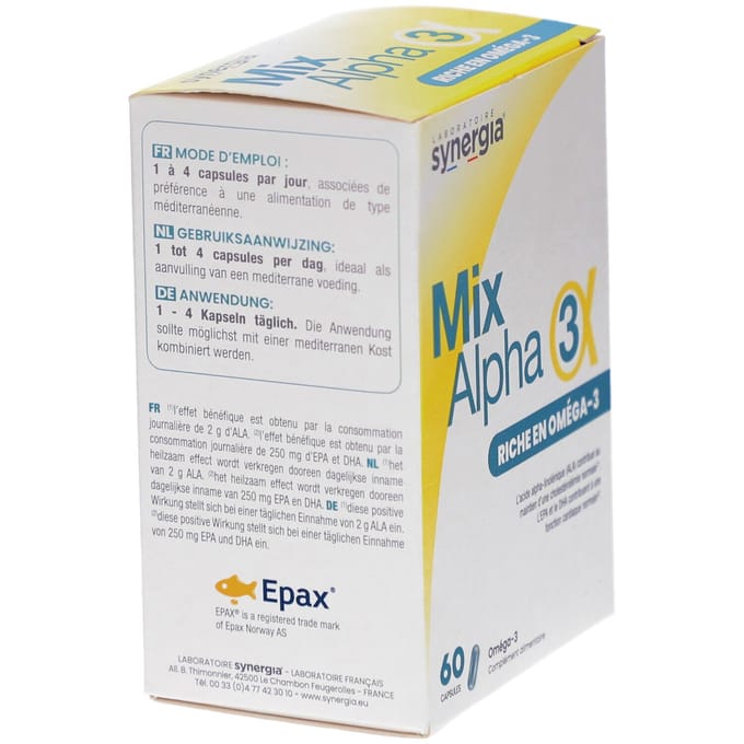 Synergia Mix-Alfa 3 60 Capsules