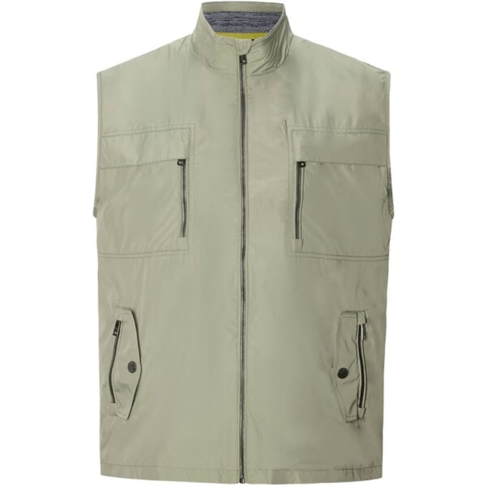 Babista herren Outdoorbodywarmer - 68 - groen - Plus Size