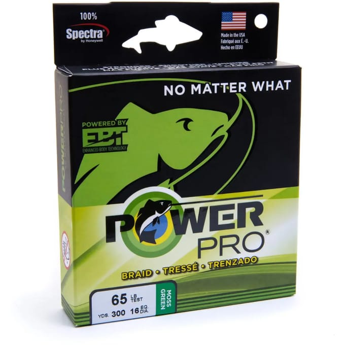 Power Pro Dyneema | Moss Green | 0.76mm | 2740m