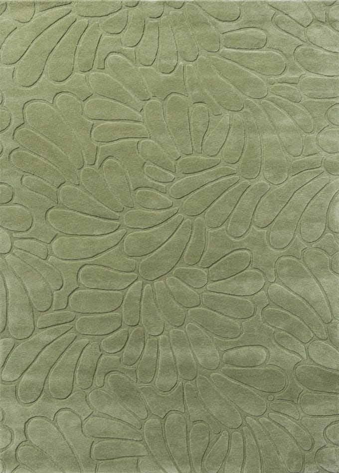 Laura Ashley Coleby Petals Hedgerow Green 078807 - 140 x 200 cm