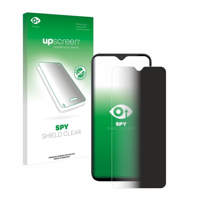 upscreen - privacy screenprotector voor Gigaset GS5 PRO SE - Folie Beschermfolie Blauwlichtfilter