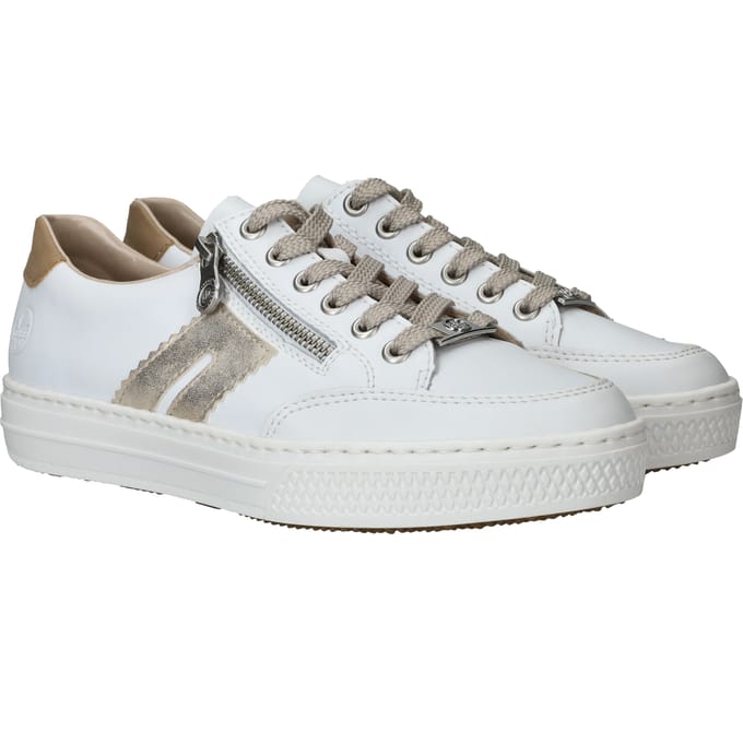 Rieker Sneakers wit Synthetisch - Dames - Maat 42