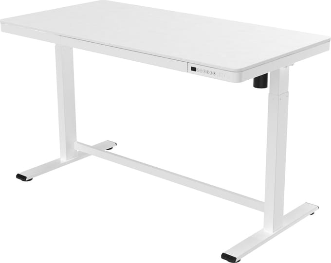 Zit-sta Bureau Elektrisch Verstelbaar - Wit (140x70)