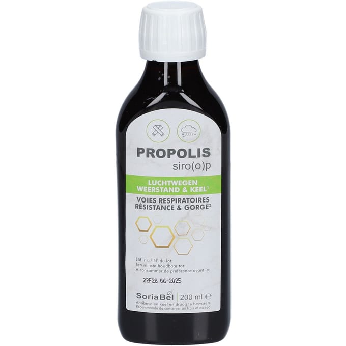 Soria Propolis Slijmhoest Siroop 200ml