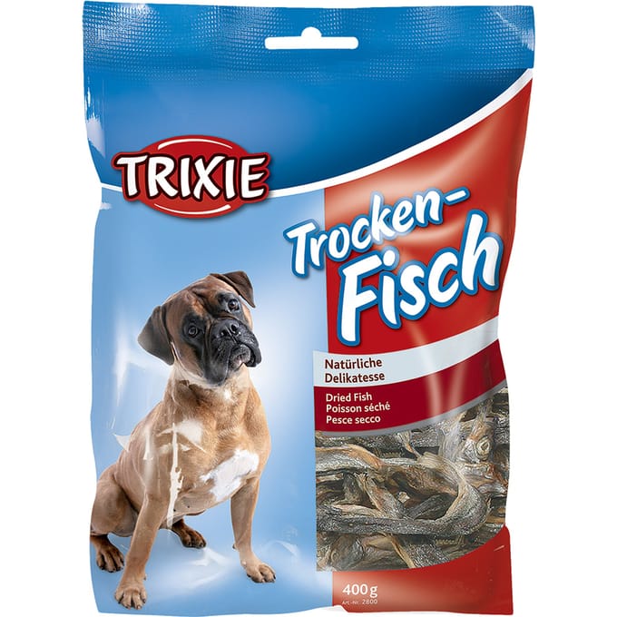 400g Droogvis-Sprotten Trixie Hondensnacks