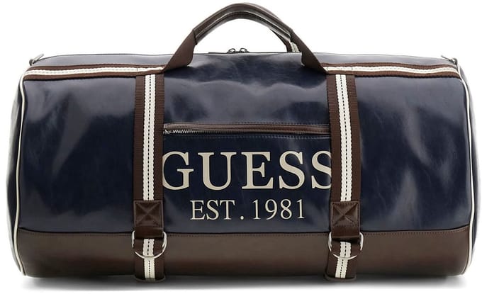 GUESS reistas Oslo Weekender Blue donkerblauw