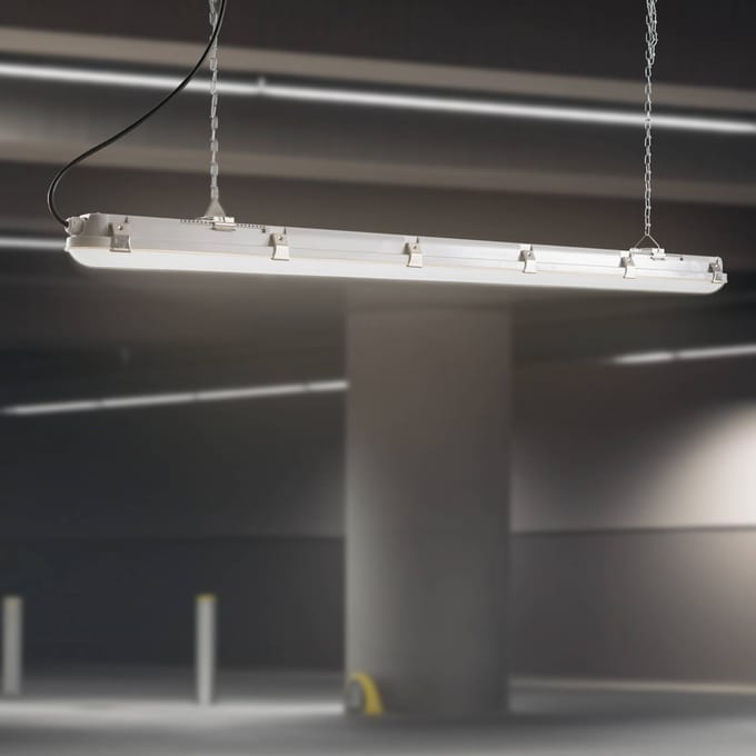 Brumberg 78015114 LED-lamp voor vochtige ruimte LED 51 W Wit Grijs