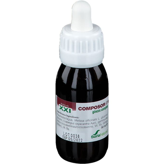 Soria Natural® Composor 41 Gincox Xxi 50 Oplossing