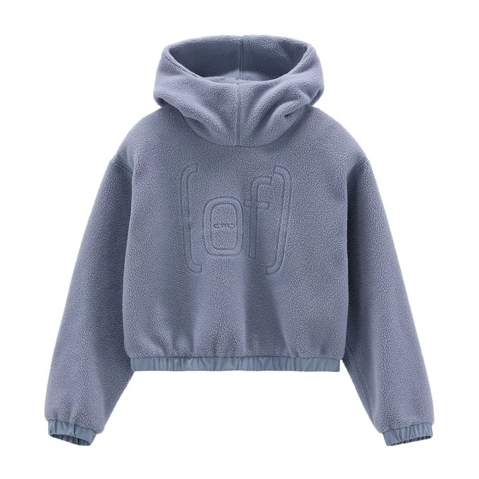 Dames fleece met capuchon CMP