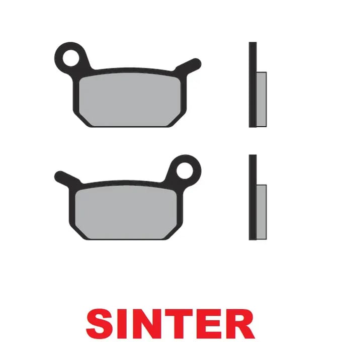 Motorfiets remblokken Brenta Pro Sintered