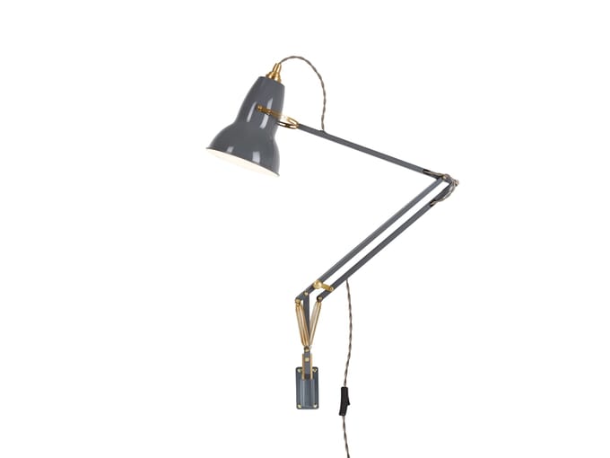 Anglepoise - Original 1227™ Brass bureaulamp - olifantengrijs - Ked - met muurbeugel - 4 - 6 Wochen