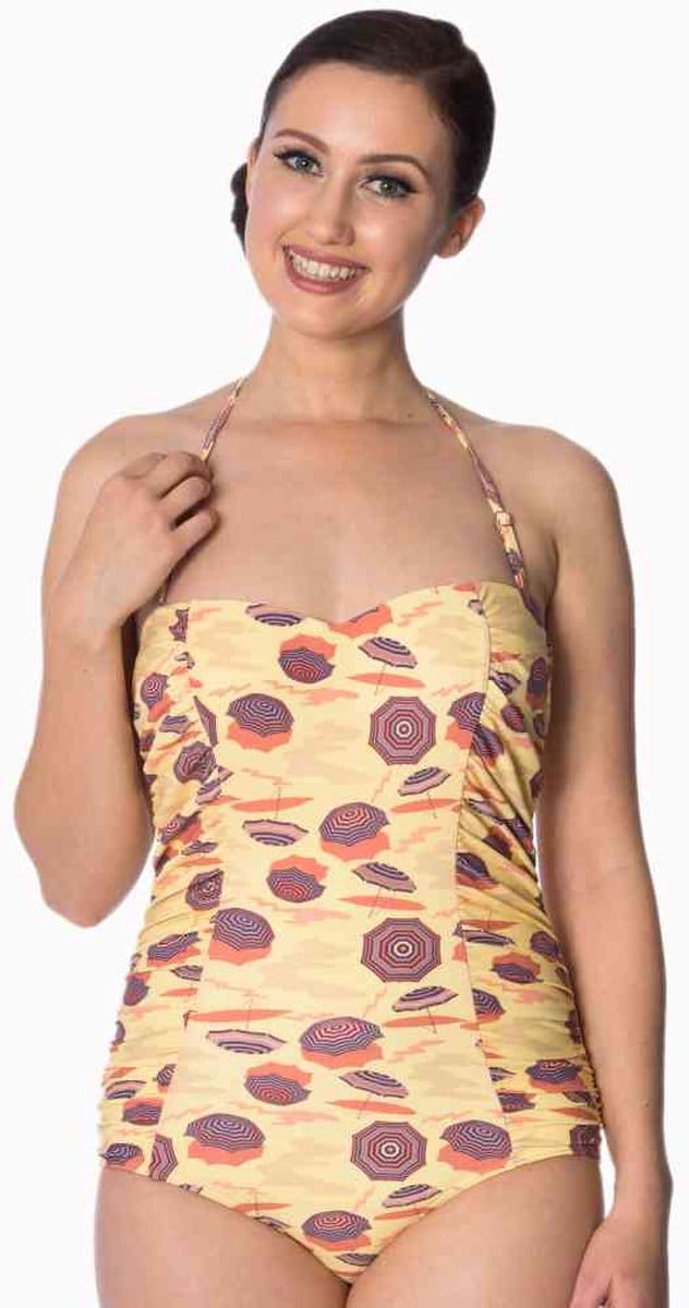 Dancing Days - PARASOL RUCHING Badpak - S - Creme