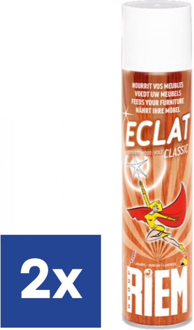 Riem Eclat Classic Meubelspray - 2 x 600 ml