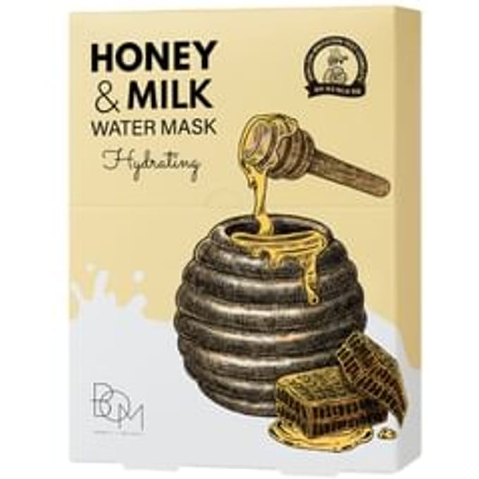 BOM - Honey & Milk Water Mask Hydrating Set 25ml x 10 sheets