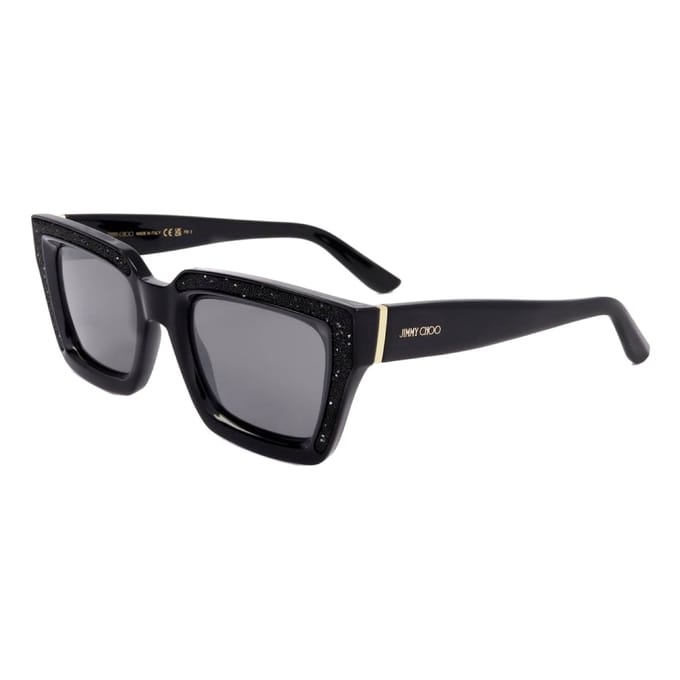 Jimmy Choo Megs 807 T4 zwarte zonnebril