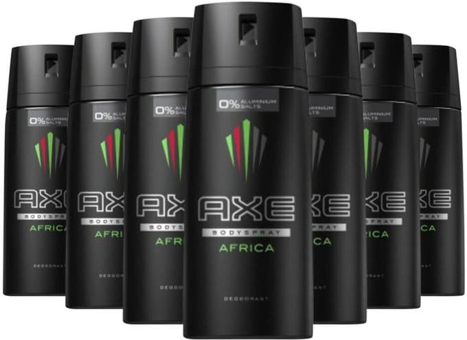 Axe - Deodorant - Spray - Africa - 150ml x 6