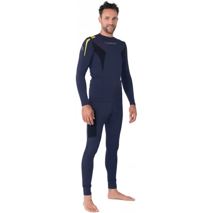 Dane 4 Seasons Lange Mouwen Basislaag Blauw 2XL Man