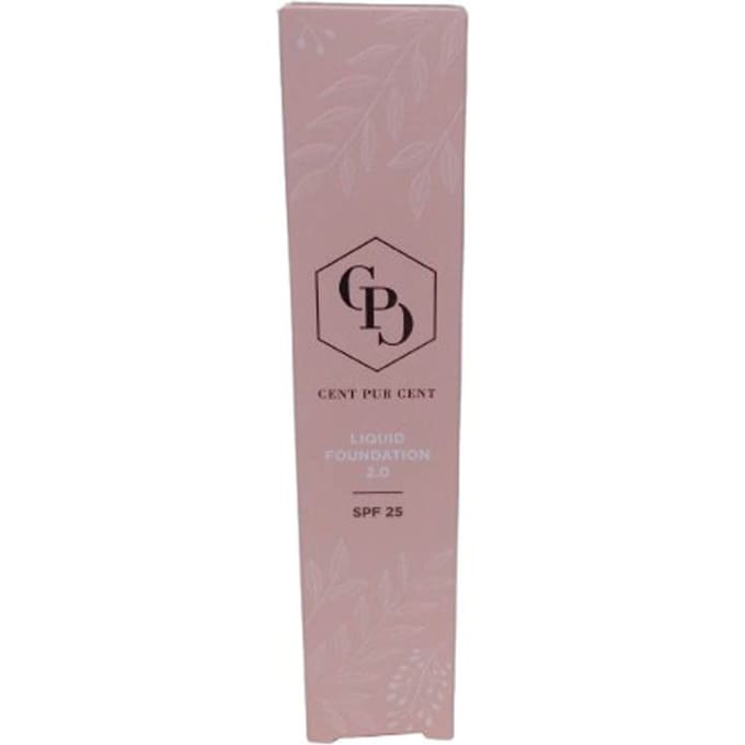 Cent Pur Cent Liquid Mineral Foundation 2.0 - Minerale Foundation - Huidvriendelijk