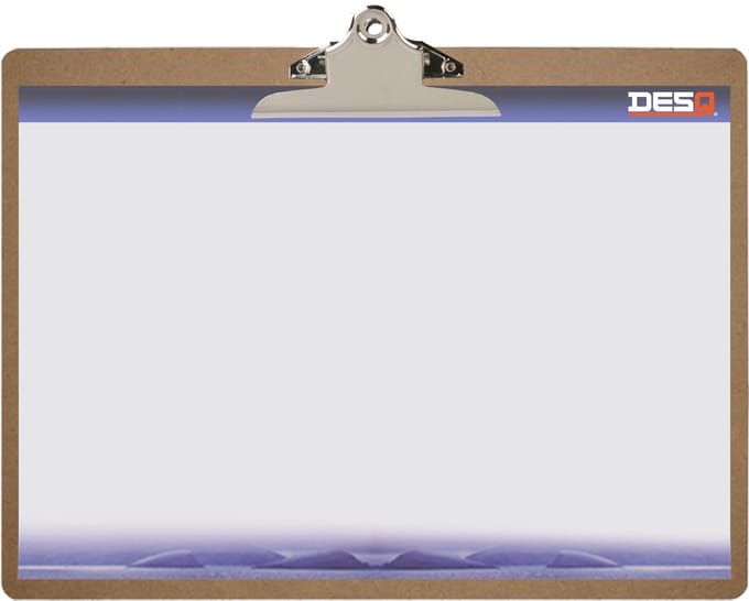 DESQ® - 3064 - Klembord - A3 - MDF - Classic - Clip