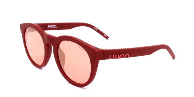 Hugo HG 1151/S Matte red 51/23/145 MAN Zonnebrillen