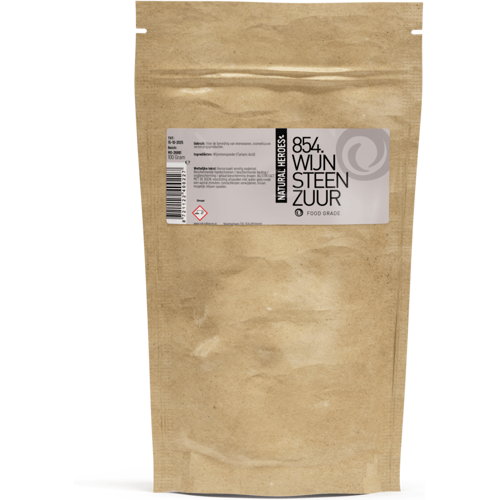 Natural Heroes Wijnsteenzuur (Food Grade) - 100 gram