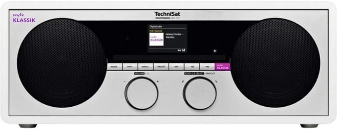 Digitale Radio CD Speler met FM/DAB+ Ontvangst in Wit
