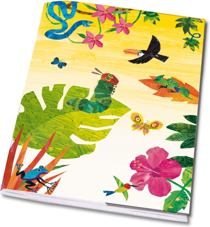 Bekking & Blitz A5 Schrift Nature, The very hungry caterpillar, Eric Carle