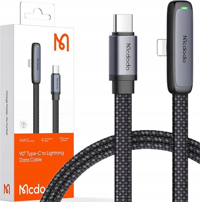 Mcdodo® USB C naar iPhone - Kabel - Voor Lightning - 36W - 1 meter