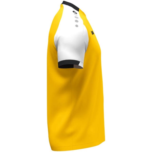 Jako Dynamic T-Shirt Heren - Geel / Wit / Zwart | Maat: S