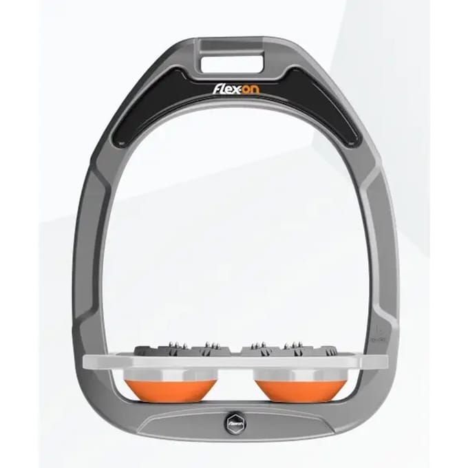 Platte Ultra Grip Aluminium/Grijs/Oranje Beugels Flex-On Green Composite