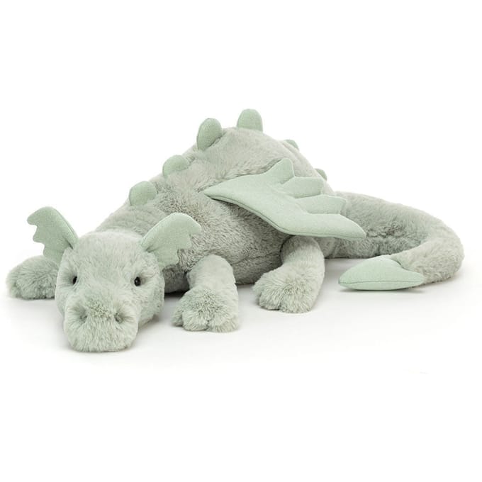 Jellycat knuffel Sage Dragon huge