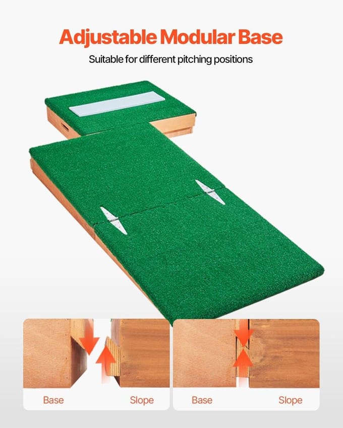 85 inch Pitching Mound Draagbare Pitcher Mound Honkbal Softbal Training