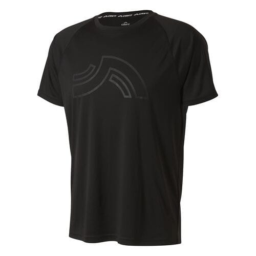 CRIVIT Heren sportshirt (Zwart, S)