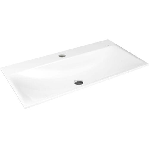 Kaldewei SILENIO built-in washbasin 3038 with 1 tap hole, 90 cm 907806013001