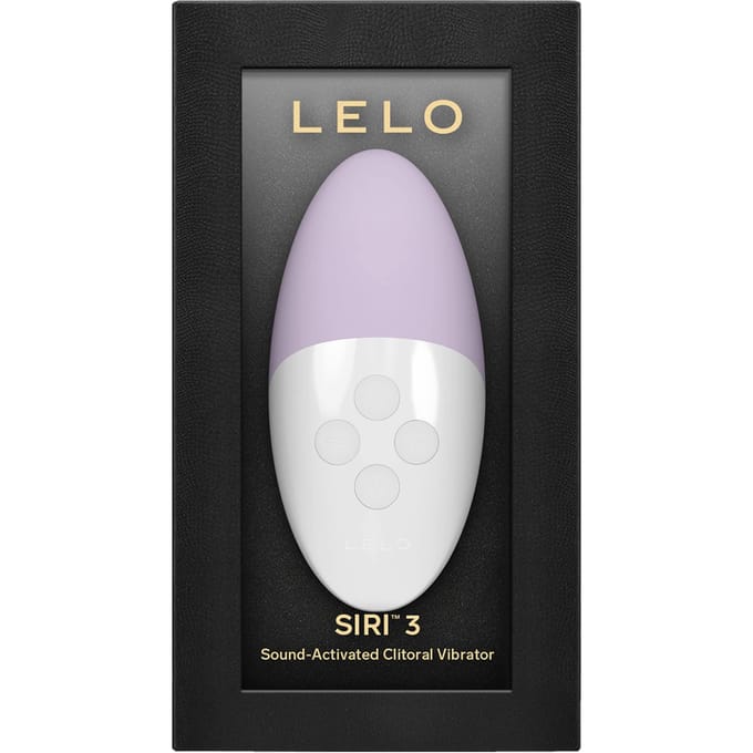 LELO SIRI 3 – Mini Vibrator – Geluidsgeactiveerd – 8 Genotsinstellingen – Calm Lavender