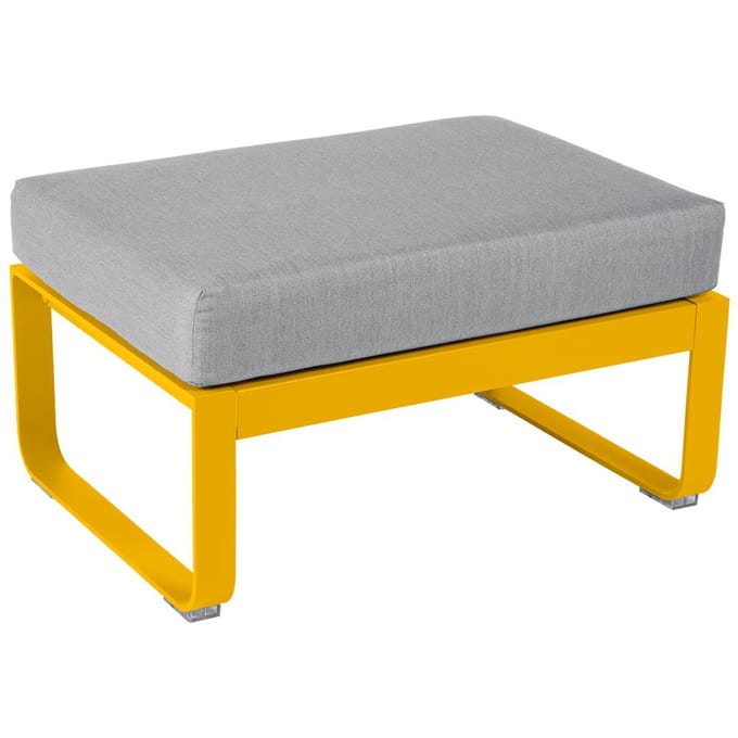 Fermob Gestoffeerde kruk BELLEVIE - C6 Honing structuur - 79 Flanelgrijs