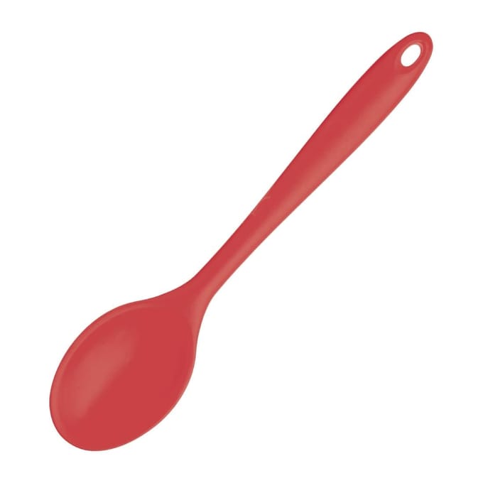 Kitchen Craft siliconen lepel rood 27cm