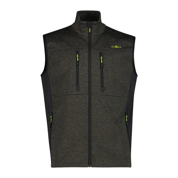 Softshell Zonder Mouwen Jacquard Vest CMP