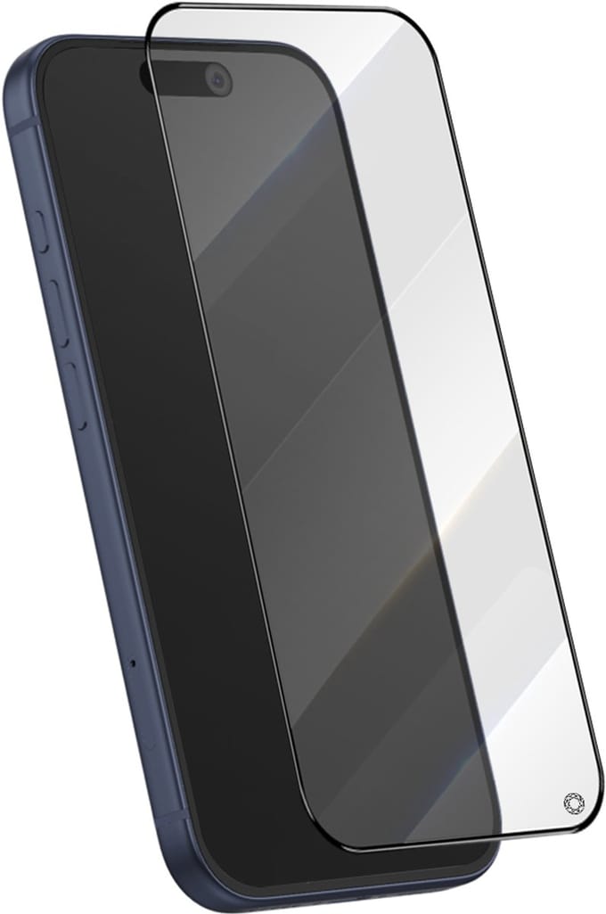 Force Case, Screenprotector geschikt voor iPhone 17 Pro - Ceramic Shield 2.5D 10H Tempered Glass, Transparant