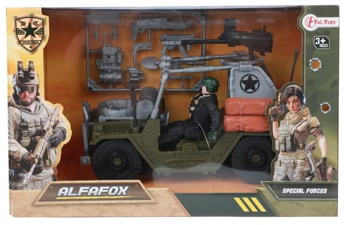 Toi Toys Alfafox Militair Speelset