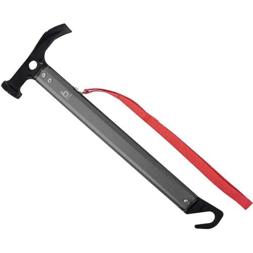 Bo-Camp - Hamer - Staal/Aluminium - Met haringtrekker - 380 Gram