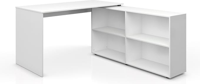 Vicco FlexPlus Hoekbureau – 137 x 60 cm Wit