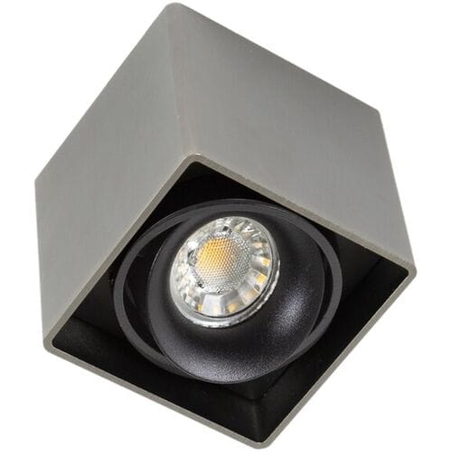 KS Verlichting Bjorn 1 Opbouwspot Gun Metal